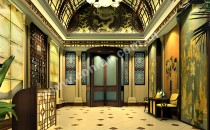餐廳門廳室內設計