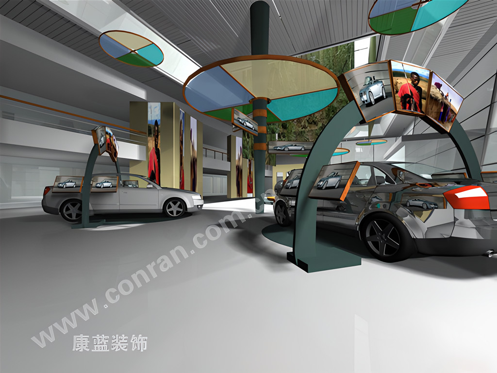 大眾汽車4S店一層室內(nèi)設(shè)計(jì)