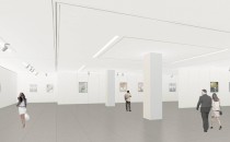 天津美術(shù)館展覽廳（一層展廳）設(shè)計